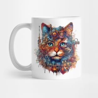 Steampunk Cat Mug